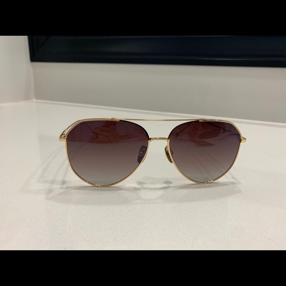 Diff Dash Aviator Sunglasses